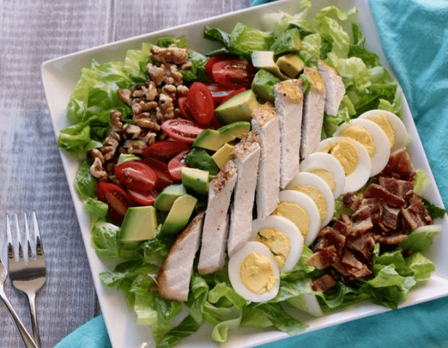 high protein salad for weight loss