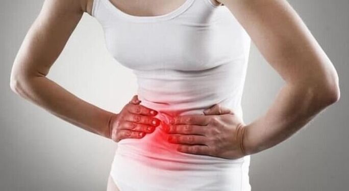 stomach pain in gastritis